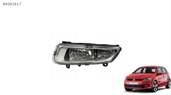 6R0941061C VW POLO 10-14 SOL SİS FARI TEK DUY
