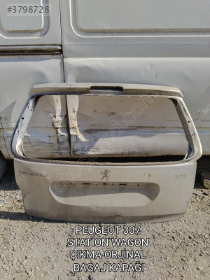 PEUGEOT 307 STATİON WAGON ÇIKMA ORJİNAL BAGAJ KAPAĞI