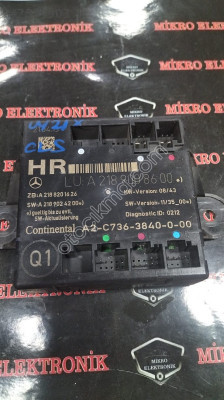 A218 900 86 00 MERCEDES E-CLASS Kapı kontrol ünitesi