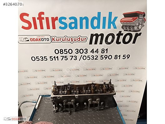 Toyota Corolla 1,3 12 Valf karbüratörlü Çıkma Silindir Kapak