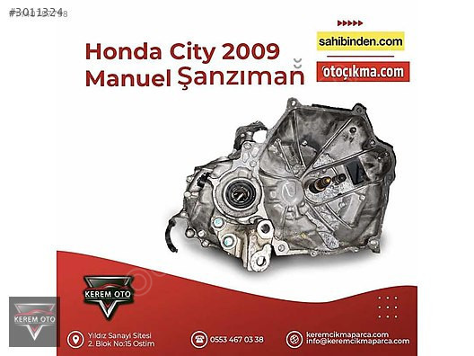 HONDA CİTY TEMİZ ORJİNAL MANUEL ŞANZIMAN