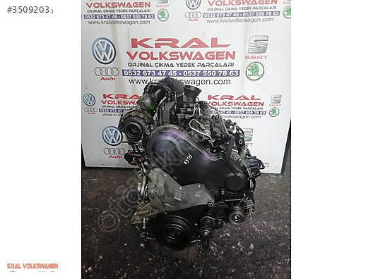 1.6 TDİ CAY MOTOR VOLKSWAGEN CADDY ÇIKMA SANIK DOLU KOMPLE