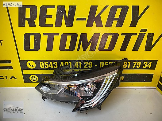 260604439R RENAULT TALİANT SOL ORJ FAR RENKAY OTO KOCAELİ