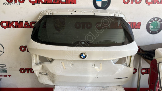 BMW x3 2015 model bagaj kapağı