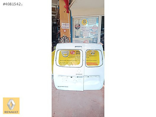 RENAULT EXPRESS ÇIKMA ORJİNAL BEYAZ BAGAJ KAPAKLARI VE DİGERLERİ