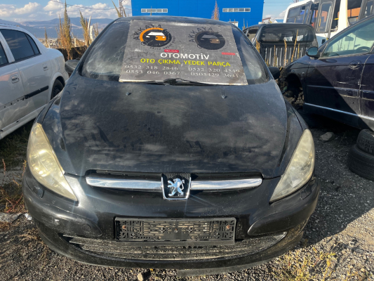 Peugeot 307 Komple ön Kaput Çamurluk Tampon Far Orjinal Çıkma