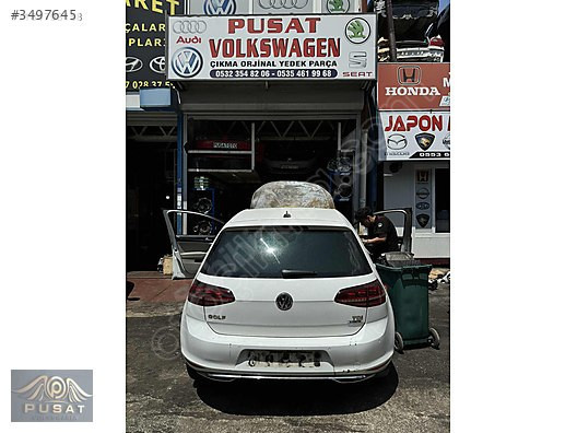 VOLKSWAGEN GOLF 7 KOMPLE TAVAN ARKA KASA BAGAJ