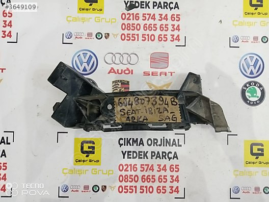 SEAT İBİZA 2013- SAĞ ARKA TAMPON BEAKETİ OEM 6j4807394b