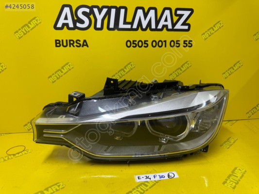 BMW 3 Serisi F30 Sol Ön Far (Orijinal) - Oto Çıkma Parçalar