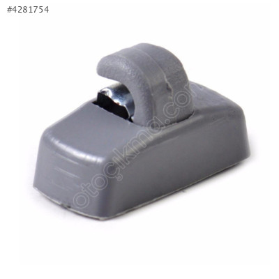 Vw Golf 4-Bora Güneşlik Klipsi Gri 1998-2004 3B0857561Y20