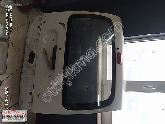 KANGOO BAGAJ KAPAĞI TEK KAPAK