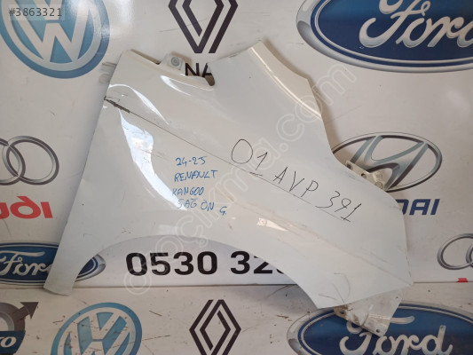 RENAULT KANGOO 24/25 SAĞ ÖN ÇAMURLUK ORJİNAL ÇIKMA