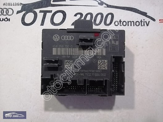 4G8959793C-4G8959793A AUDİ A6-A7-S7 KAPI KONTROL MODÜLÜ