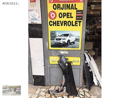 Opel astra h çıkma sol ön çamurluk ORJİNAL OTO OPEL