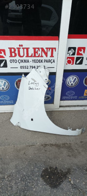 Dacia Lodgy sağ ön çamurluk orijinal çıkma
