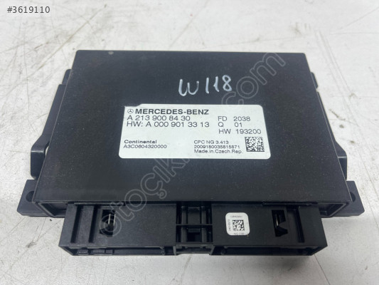 MERCEDES W118 CLA ŞANZIMAN KONTROL BEYNİ A2139008430 ORJİNAL