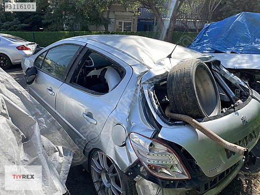 Peugeot 207 Sol Arka Dolu Kapı Sökme Parça 06-11