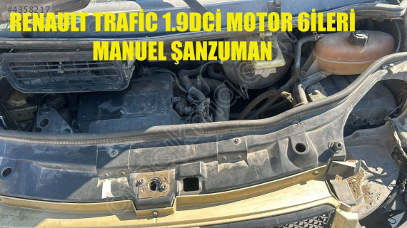 RENAULT TRAFİC ÇIKMA ORJİNAL GARANTİLİ ŞANZIMAN