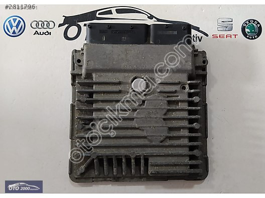 03L906023H-03L906023A 5WP42811AA V.W JETTA MOTOR BEYNİ