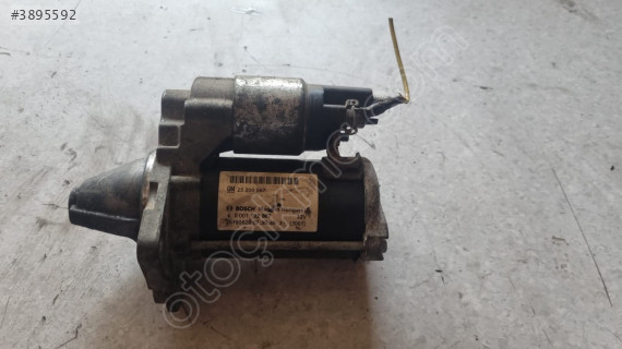 OPEL ASTRA J CORSA D  A14XER 1.4 BENZİNLİ MARŞ DİNAMOSU
