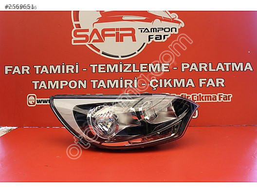 KİA RİO SIFIR ORJİNAL SAĞ FAR [DEFOLU]