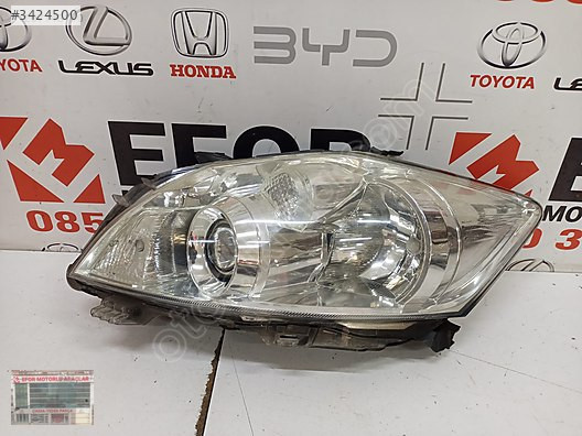 TOYOTA AURİS SOL FAR ÇIKMA ORİJİNAL PARÇA 2010-2012