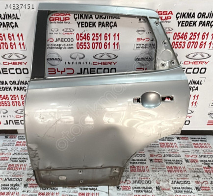 NİSSAN QASHQAİ J10 SOL ARKA KAPI ÇIKMA YEDEK PARÇA 07-13