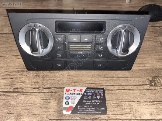 AUDİ A3 DİGİTAL KLİMA KONTROL PANELİ 2008-2012 8P0820043BG