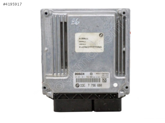 BMW E60 E61 3.0D Motor Beyni 7796680 0281011762 Garantili Çıkma