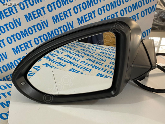 VW GOLF 7 SOL AYNA ELK.SİNY.IŞIKLI.KATLANIR 9PİN(2012-17) SIFIR