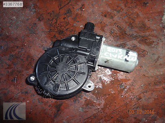HONDA CIVIC 2014 ÇIKMA SOL ARKA CAM MOTORU