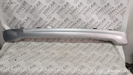 TOYOTA YARİS 2002 2006 ARKA TAMPON ALT ÇIKMA ORJİNAL