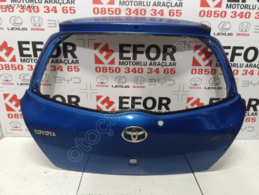 TOYOTA YARİS BAGAJ KAPAK ORJİNAL ÇIKMA YEDEK PARÇA