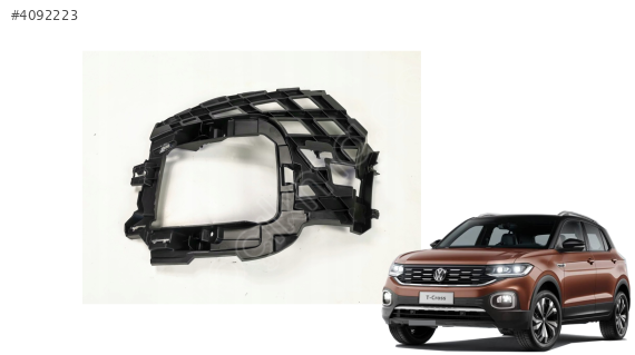 2GM807723A VW T-CROSS 19 TAMPON BRAKETI ON SOL