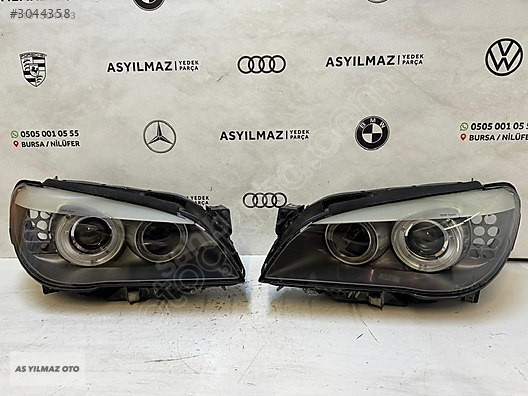 BMW 7 SERİSİ F01 SAĞ VE SOL TAKIM FAR ORJİNAL