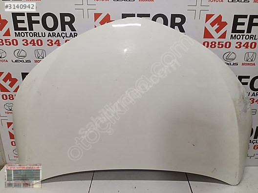 TOYOTA COROLLA MOTOR KAPUT ORJİNAL ÇIKMA 13-18