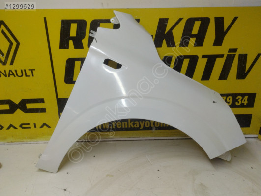 260426783R RENAULT TALİANT SAĞ ÖN ÇAMURLUK BEYAZ ORJ RENKAY