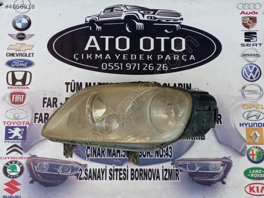 VOLKSWAGEN CADDY ORJINAL CIKMA SOL FAR2