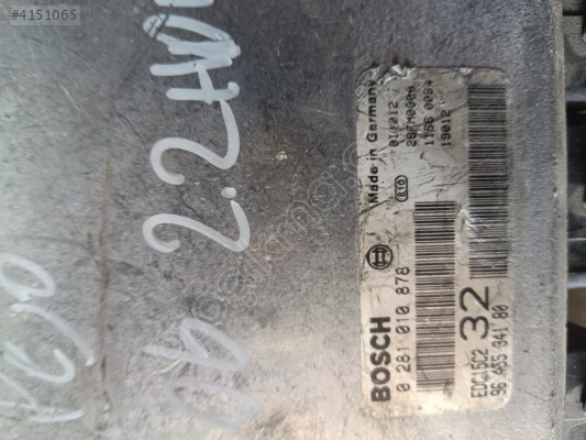 Peugeot 406 2.2 HDI Motor Beyni 0281010878 EDC15C2 9645534180