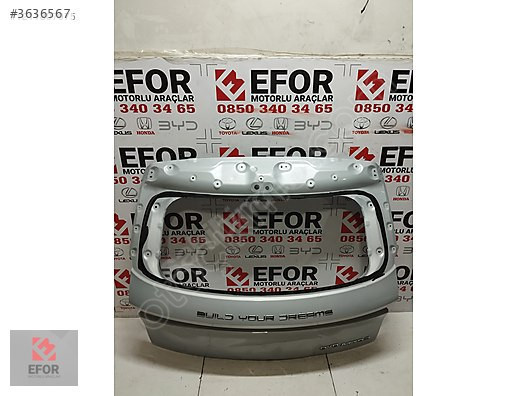 BYD ATTO 3 BAGAJ KAPAK ORJİNAL ÇIKMA YEDEK PARÇA 2024