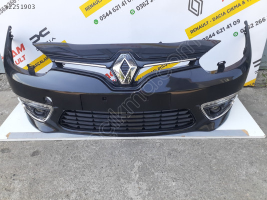 RENAULT FLUENCE SİYAH RENK SIFIR ÖN TAMPON MAKYAJLI KASA