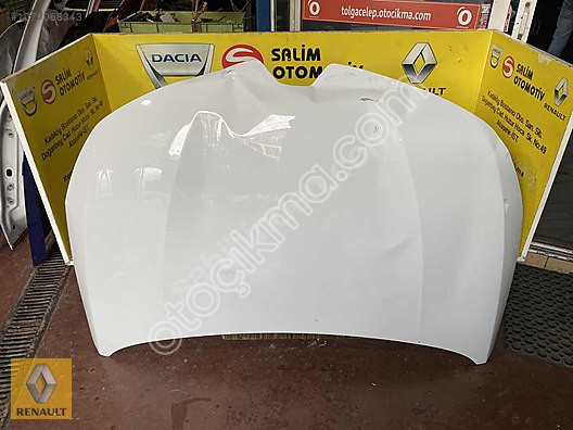 CLİO 5 MOTOR KAPUTU BEYAZ ÇIKMA ORJİNAL PARÇA HP SALİM