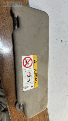 2008-2012 DACİA LOGAN SAĞ GÜNEŞLİK GÖLGELİK ORJ ÇIKMA