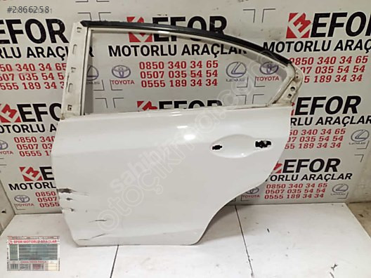 HONDA CIVIC FB7 ORJİNAL ÇIKMA SOL ARKA KAPI