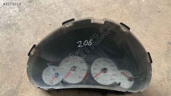Peugeot 206 gösterge 9640836500