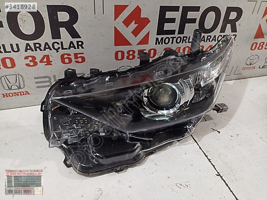 TOYOTA AURİA SOL FAR ÇIKMA ORİJİNAL PARÇA 2016-2018