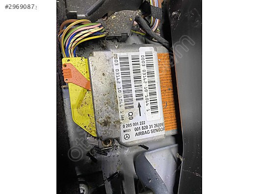MERCEDES W168 A SERİSİ AİRBAG BEYNİ ORJ.