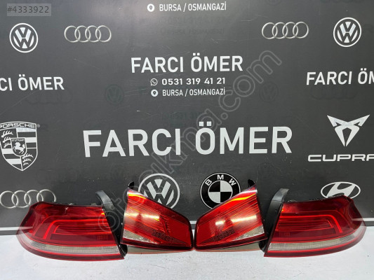 VOLKSWAGEN PASSAT B8 SAĞ-SOL İÇ-DIŞ KOMPLE ARKA STOP ORJİNAL