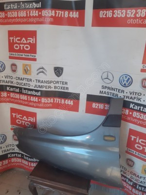 1996-2004 Peugeot Partner Sağ Ön Çamurluk Parçası