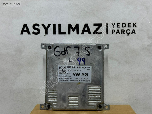 GOLF 7.5 LED SOL FAR BEYNİ